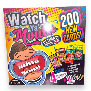 Watch Ya Mouth Ultimate Edition 2.0‎ Game with 200 New Cards New Sealed